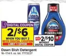 Giant Food Dawn Dish Detergent offer
