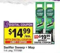 Giant Food Swiffer Sweep + Mop offer