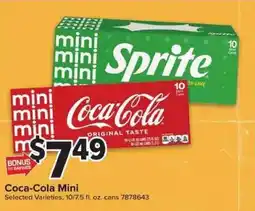 Giant Food Coca-Cola Mini offer