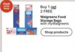 Walgreens Walgreens Food Storage Bags offer