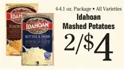 Morton Williams Idahoan mashed potatoes offer
