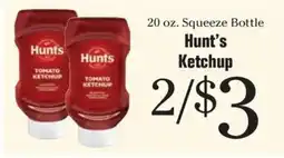 Morton Williams Hunt's ketchup offer