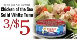 Morton Williams Chicken of the Sea solid white tuna offer