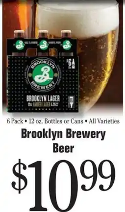 Morton Williams Brooklyn Brewery Beer offer