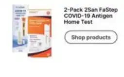 Walgreens 2San FaStep Covid-19 Antigen Home Test offer