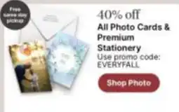 Walgreens All Photo Cards & Premium Stationery offer