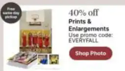 Walgreens Photo Prints & Enlargements offer