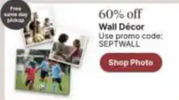 Walgreens Wall Décor offer