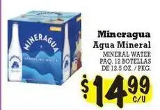 La Michoacana Mineragua agua mineral offer