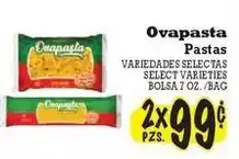 La Michoacana Ovapasta Pastas offer