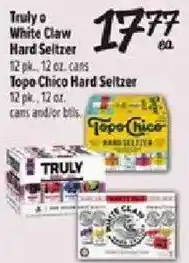 Fiesta Mart Truly White Claw Hard Seltzer offer