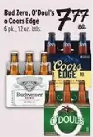 Fiesta Mart Bud Zero, O'Doul's or Coors Edge offer