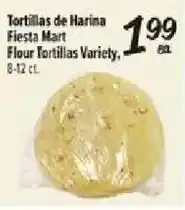 Fiesta Mart Fiesta Mart flour tortillas variety offer