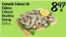 Fiesta Mart Colossal Headless Shrimp offer