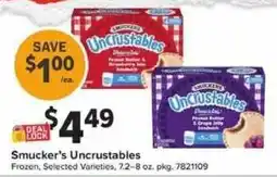 Giant Food Smucker's Uncrustables offer