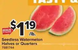 Giant Food Seedless Watermelon offer