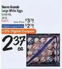 El Super Huevo Grande Large White Eggs offer