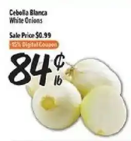 El Super Cebolla Blanca White Onions offer