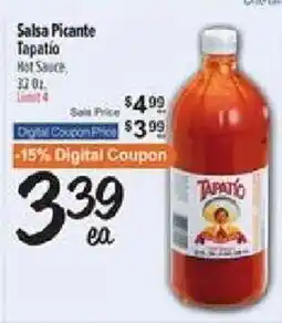 El Super Tapatio Salsa Picante offer