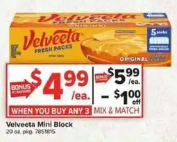 Giant Food Velveeta mini block offer