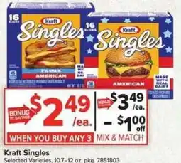 Giant Food Kraft Singles offer