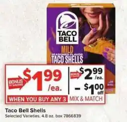 Giant Food Taco Bell Taco Shells offer