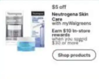 Walgreens Neutrogena Skin Care offer