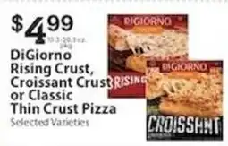 Associated DiGiorno Rising Crust, Croissant Crust or Classic Thin Crust Pizza offer