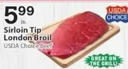 Associated Sirloin Tip London Broil offer