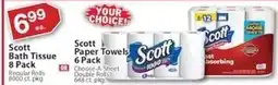 Associated Scott Bath Tissue or Scott Paper Towels offer