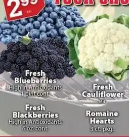 Associated Fresh Blueberries offer