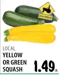 Karns Local yellow or green squash offer