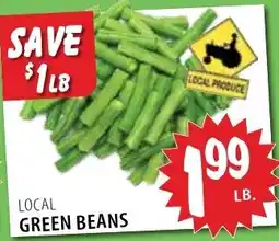 Karns Local Green Beans offer