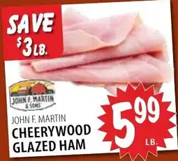 Karns John F. Martin Cheerywood Glazed Ham offer