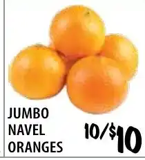 Karns Jumbo navel oranges offer
