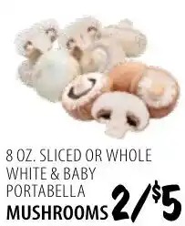 Karns White & Baby Portabella Mushrooms offer
