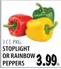 Karns Stoplight or Rainbow Peppers offer