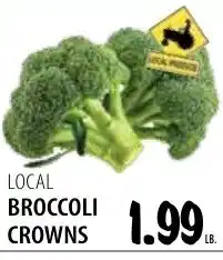 Karns Local Broccoli Crowns offer