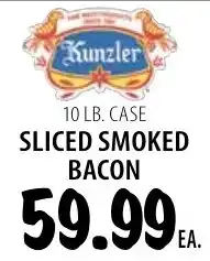 Karns Kunzler sliced smoked bacon offer