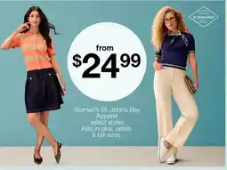 JC Penney Women's St. John's Bay Apparel offer