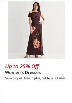 JC Penney Women's Dresses offer