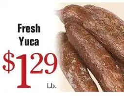 Morton Williams Fresh Yuca offer