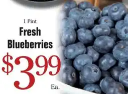 Morton Williams Fresh Blueberries offer