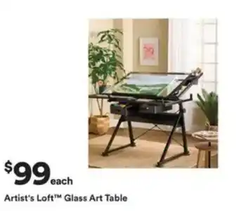 Artist's Loft™ Glass Art Table