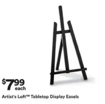 Artist's Loft™ Tabletop Display Easels