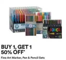 Michaels Fine Art Marker, Pen & Pencil Sets offer