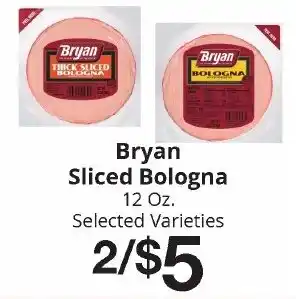 Bryan sliced bologna