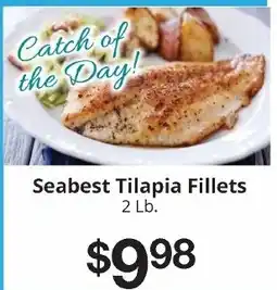 Hays Supermarket Seabest Tilapia Fillets offer