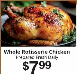 Hays Supermarket Whole Rotisserie Chicken offer