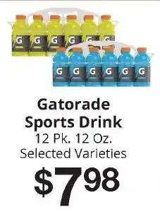 Hays Supermarket Gatorade Sports Drink offer